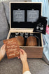 Wine Tumbler Gift Set Wood Anniversary 5 Year Gift for Her